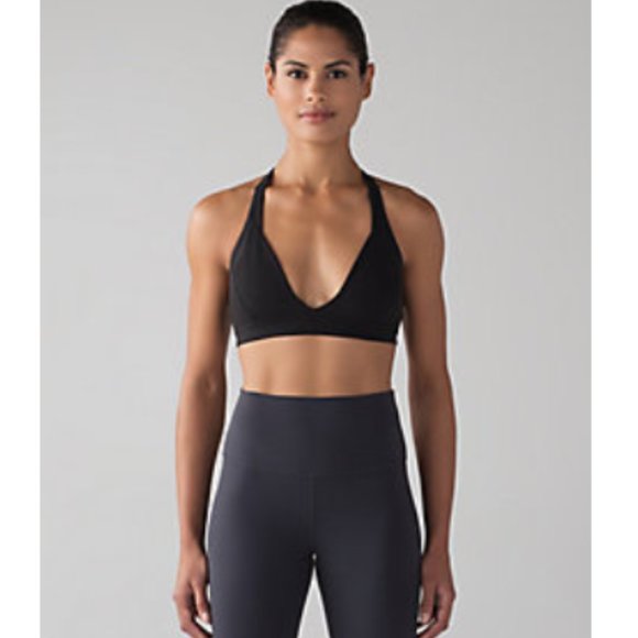 NWOT lululemon All Day Breeze Bra size 2 Black ✨ - Picture 1 of 3